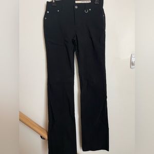 DKNY Straight Leg Black Pant